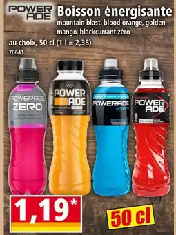 Norma Powerade Boisson énergisante offre