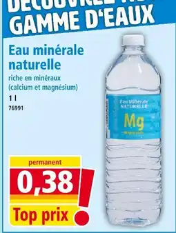 Norma MG Eau minérale naturelle offre