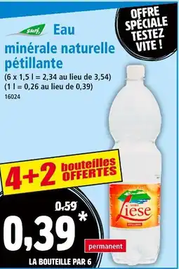 Norma Surf Eau minérale naturelle pétillante offre