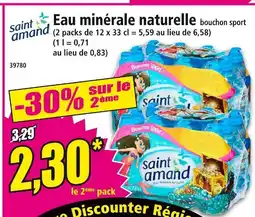 Norma Saint Amand Eau minérale naturelle offre