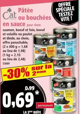 Norma Cat Bonbon Pâtée ou bouchées en sauce pour chats offre