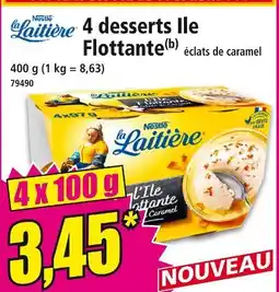 Norma NESTLÉ 4 desserts ile flottante offre