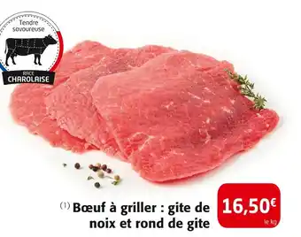 Colruyt Boeuf à griller : gite de noix et rond de gite offre