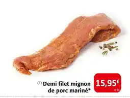 Colruyt Demi filet mignon de porc mariné offre