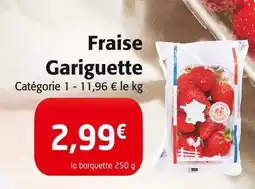 Colruyt Fraise gariguette offre