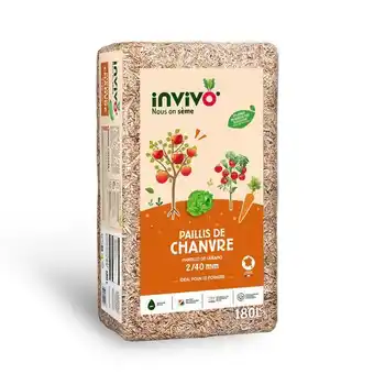 Gamm vert INVIVO Nous on sème Paillis de chanvre INVIVO Nous on sème offre