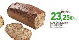 naturéO Belledonne Cake énergie bio offre