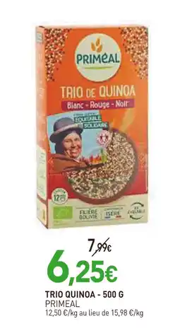 naturéO PRIMEAL Trio quinoa - 500 g offre