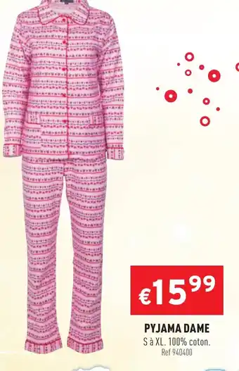 Trafic Pyjama Dame offre
