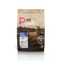Gamm vert 15% sur les croquettes pour chien ou chat PURE FAMILY Fresh offre