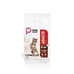 Gamm vert PURE FAMILY Croquettes chat PURE FAMILY offre