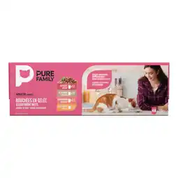 Gamm vert PURE FAMILY Bouchées en gelée PURE FAMILY offre
