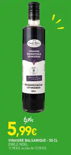 naturéO EMILE NOEL Vinaigre balsamique offre