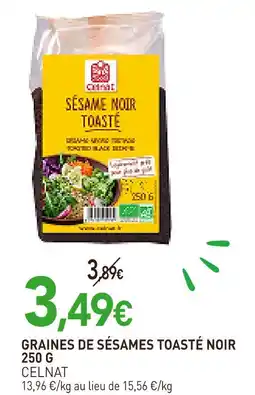 naturéO CELNAT Sésame noir toasté offre