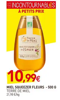 naturéO TERRE DE MIEL MIEL SQUEEZER FLEURS offre