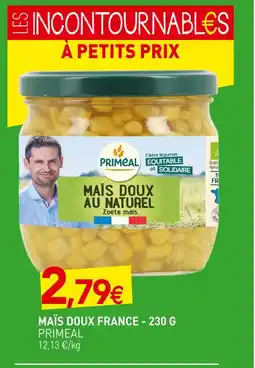 naturéO PRIMEAL MAÏS DOUX FRANCE - 230 G offre
