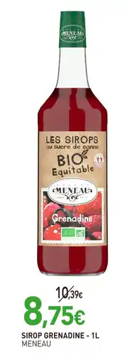 naturéO Meneau Sirop Grenadine offre