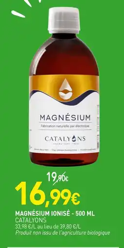 naturéO Catalyons Magnésium ionisé - 500 ml offre