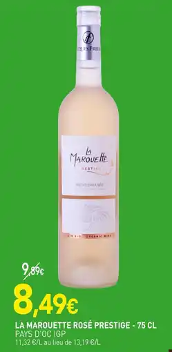 naturéO La Marouette Rosé Prestige - 75 cl offre