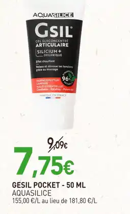 naturéO Aquasilice Gesil Pocket - 50 ml offre