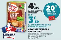 Bi1 Crousti tenders pere dodu offre