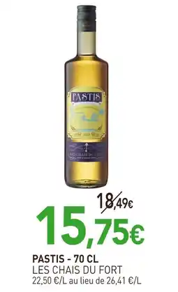 naturéO Les Chais du Fort Pastis offre
