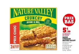 Hyper U NATURE VALLEY Barre Céréales Nature Valley offre