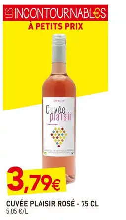 naturéO Grenache Cuvée plaisir rosé - 75 cl offre