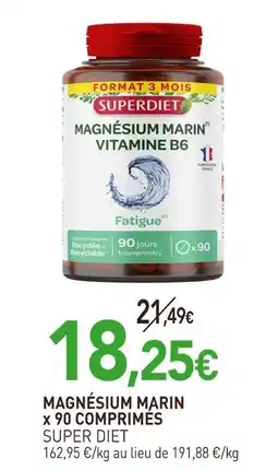 naturéO SUPER DIET Magnésium marin x 90 comprimés offre
