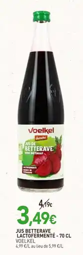 naturéO VOELKEL Jus betterave lactofermenté - 70 cl offre