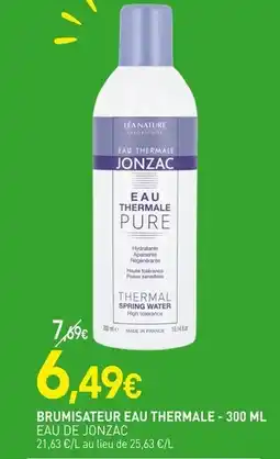 naturéO Jonzac Brumisateur eau thermale offre