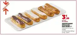 Hyper U Assortiment d'éclairs prix mini offre