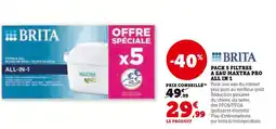 Brita Pack 5 filtres a eau maxtra pro all in 1