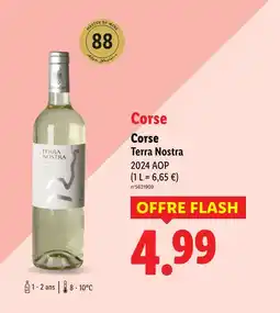 Lidl Terra Nostra Corse offre