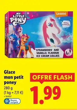 Lidl MON PETIT PONEY Glace offre