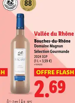 Lidl DOMAINE MAGNAN Vallée du rhône offre