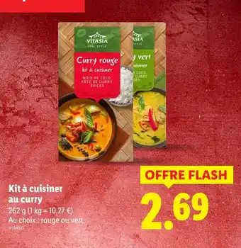 Lidl VITASIA Kit à cuisiner au curry offre