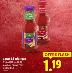Lidl VITASIA Sauce à l’asiatique offre