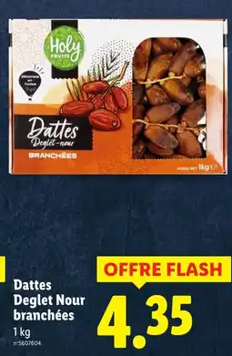 Lidl HOLY FRUITS Dattes Deglet Nour branchées offre