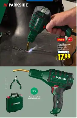 Lidl PARKSIDE Pistolet de soudage pour plastique offre