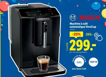 Lidl BOSCH Machine à café automatique VeroCup offre
