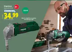 Lidl PARKSIDE Grignoteuse offre