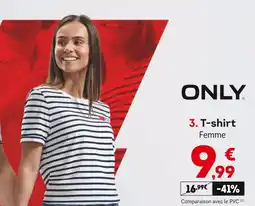 Sport 2000 ONLY T-shirt Femme offre