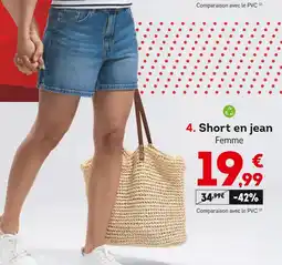 Sport 2000 • Short en jean femme offre