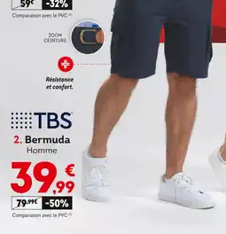 Sport 2000 Bermuda Homme offre