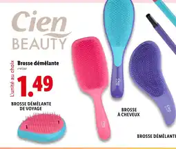 Lidl CIEN BEAUTY Brosse démêlante offre
