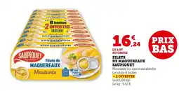 Super U Saupiquet Filets de maquereaux offre