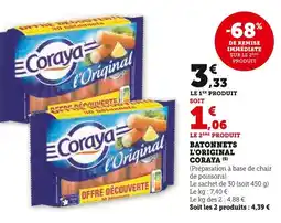 CORAYA Bâtonnets l'original
