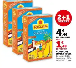 Super U REGIA Couscous moyen offre