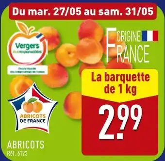 ALDI Abricots offre